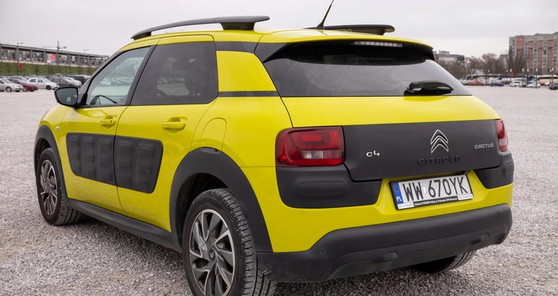 Citroen C4 Cactus cena 41500 przebieg: 94000, rok produkcji 2018 z Warszawa małe 562